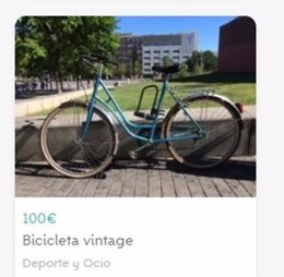Bicicleta en wallapop