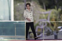Rousseff hace la mudanza para abandonar el Palacio de Alvorada