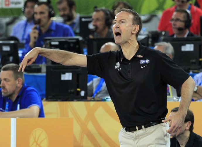 Vincent Collet, seleccionador de Francia de baloncesto