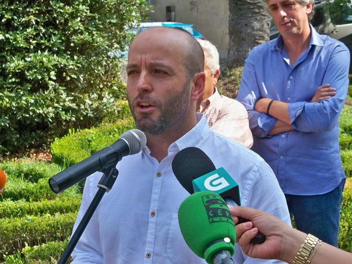 Luís Villares en Ourense.