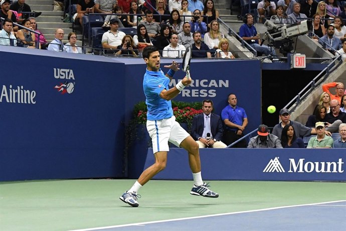 Novak Djokovic en el US Open