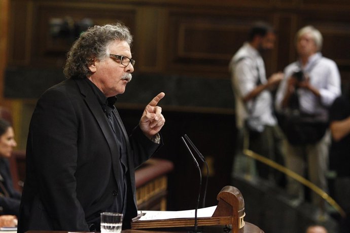 Joan Tardá en el debate de investidura