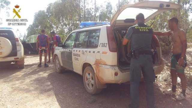 Rescatan a ciclistas perdidos en Paterna del Campo.