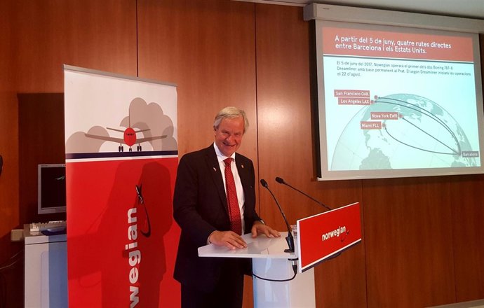 Fundador y consejero delegado de Norwegian, Bjrn Kjos