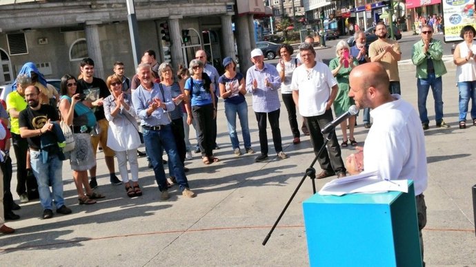 Luís Villares en A Coruña