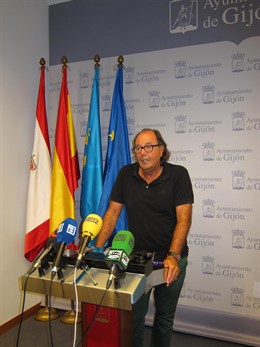 Mario Suárez del Fueyo, portavoz de Xixón Sí Puede