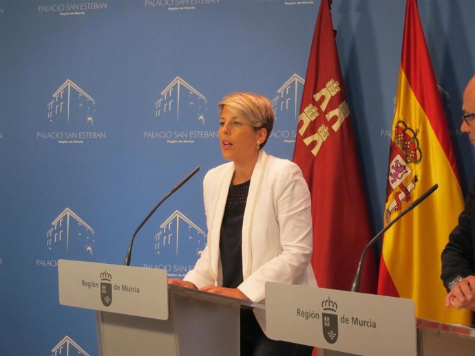 La portavoz del Gobierno regional, Noelia Arroyo