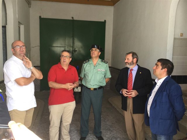 Visita a la casa cuartel de Torredonjimeno