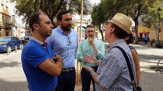 Millan, Moraga y Hueso, en el Pumarejo