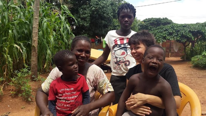 Payasos sin fronteras en Burkina Faso