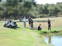 Medio Ambiente detecta un sondeo ilegal para la extracción de aguas subterráneas destinadas al riego de un campo de golf