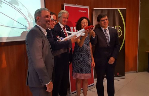 Jaume Collboni, Josep Rull, Bjorn Kjos, Sonia Corrochano y Xavier Carbonell