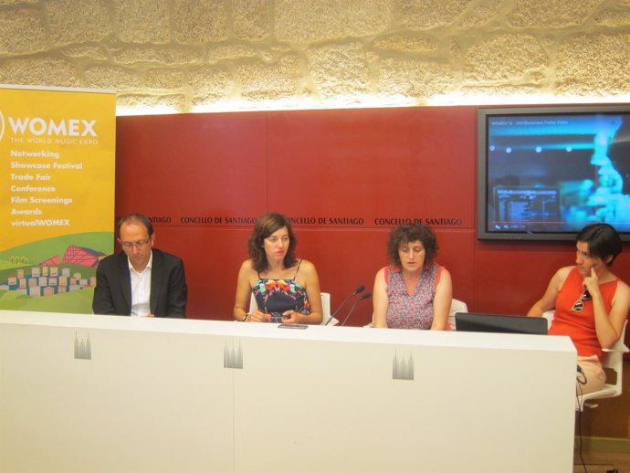 Presentación del Womex 2016 de Santiago de Compostela