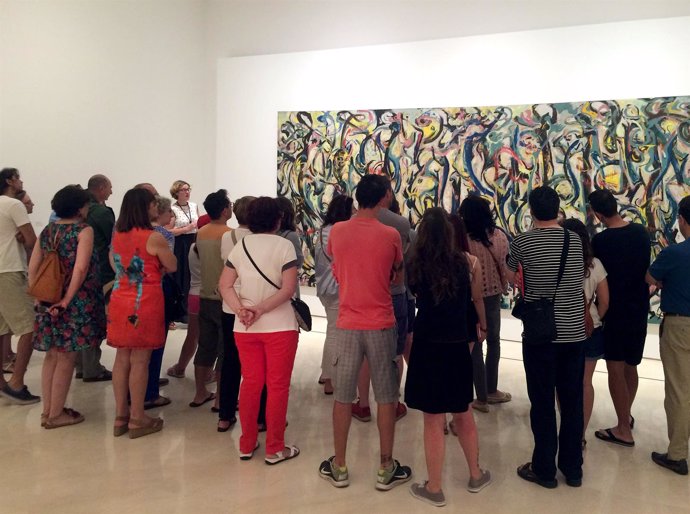 Museo Picasso Málaga Pollock