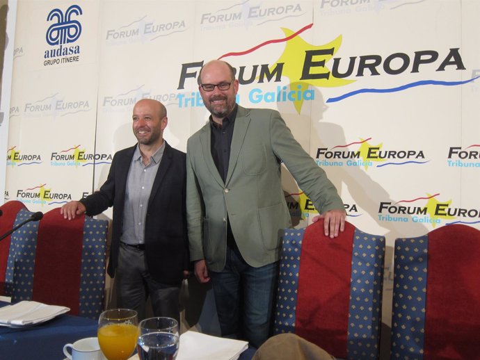 Villares y Noriega en el desayuno informativo Forum Europa