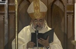 El Arzobispo de Oviedo, Monseñor Jesús Sanz Montes