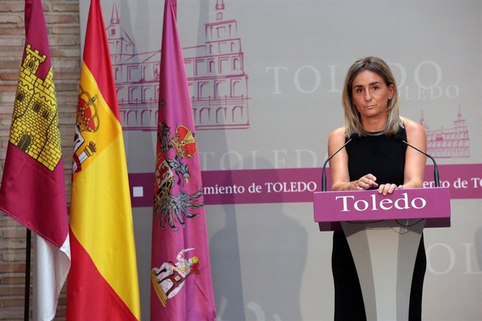 Tolón en rueda de prensa
