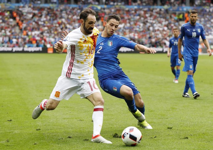 Juanfran Torres selección española España Italia Eurocopa
