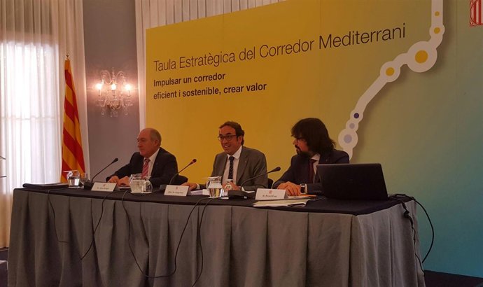 Joan Aregio, Josep Rull y Ricard Font