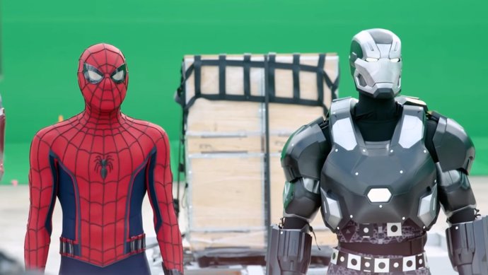 Spiderman en Capitán América Civil War