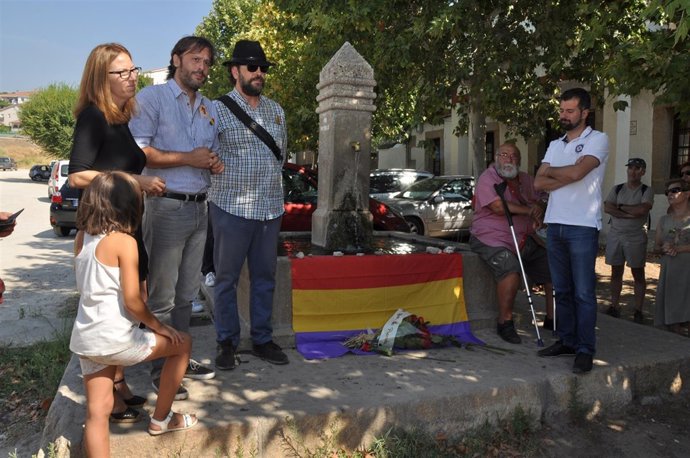 Homenaje en Arenas de San Pedro a asesinados hace 80 años