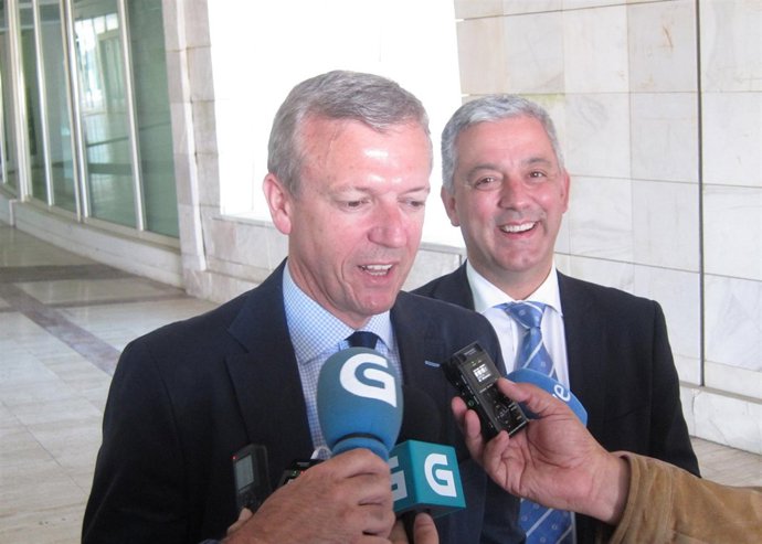 Alfonso Rueda y Valentín García