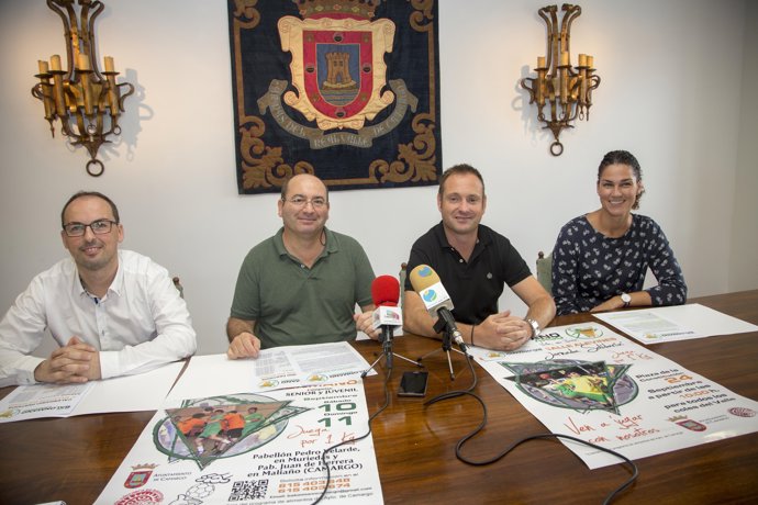 Presentación del maraton solidario de balonmano 