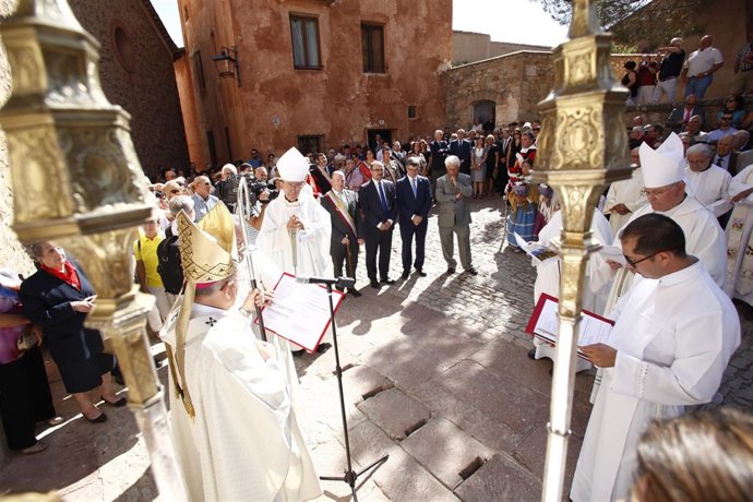 Inauguración de la restauración de la Catedral de Albarracín