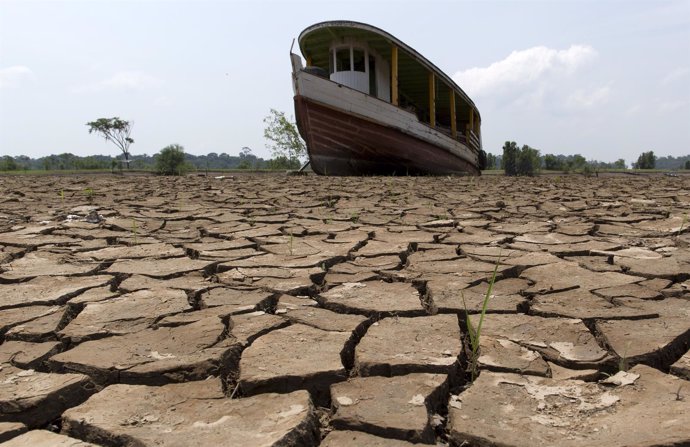 Sequía en el Amazonas