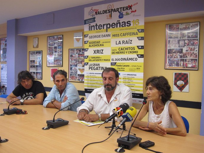 Interpeñas ha presentado esta tarde su programación para el Pilar 2016