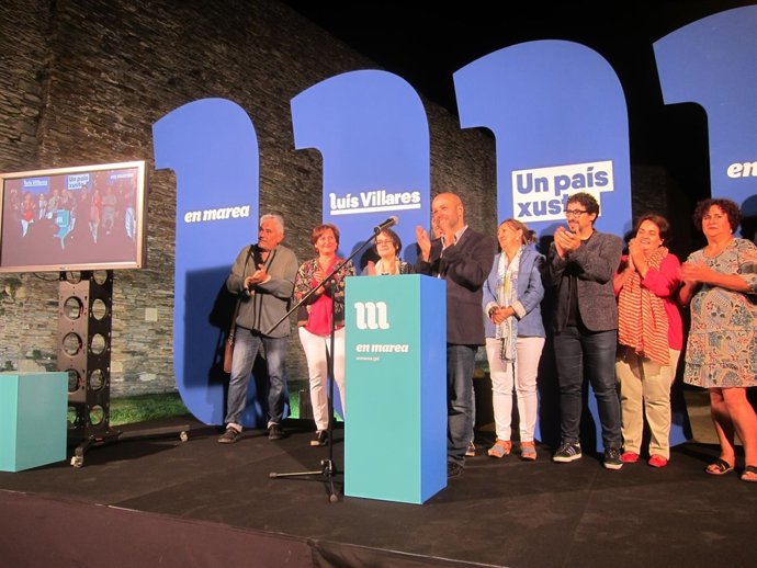 Luís Villares, apertura de campaña en Lugo 25S