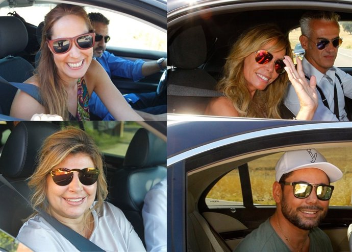 Chayo, Terelu, Lara Dibildos y Miguel Poveda/ JOSÉ RAMÓN HERNANDO 