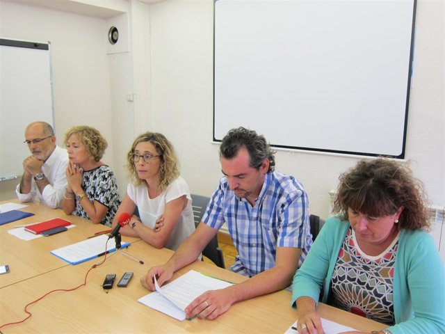 REPRESENTANTES DE ANPE, CSIF, STAR, STE RIOJA Y FETE-UGT