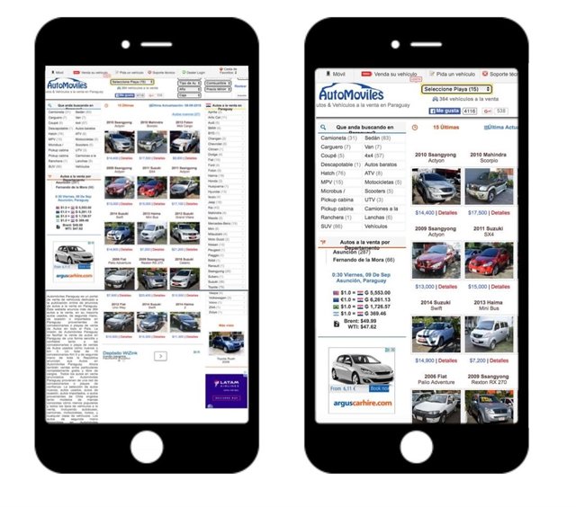 App o versión móvil 