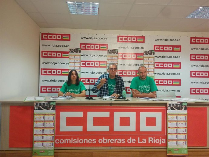 Bufanda, Cantabrana y Antolín, en la rueda de prensa