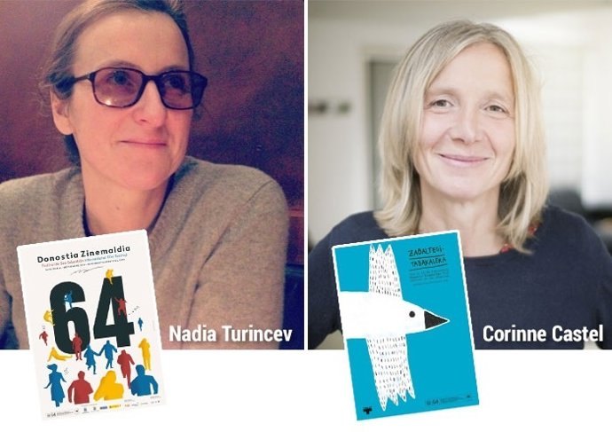 Nadia Turincev y Corinne Castel