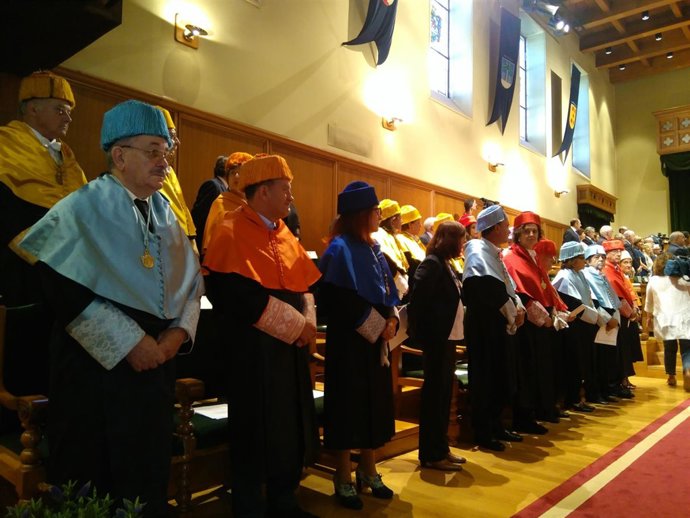 Apertura del curso universitario gallego