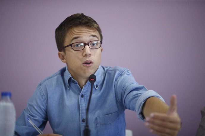 Iñigo Errejón en la presentación de la Universidad de Podemos