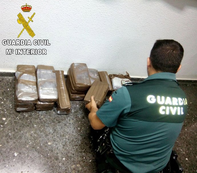 Droga intervenida en Sagunto 