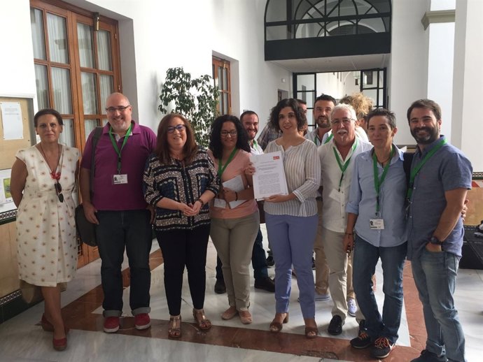 Registro de la proposición de ley del PSOE-A