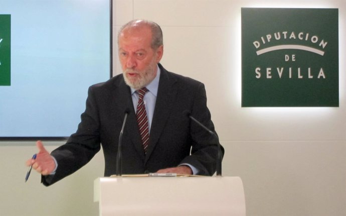  El Presidente De La Diputación De Sevilla, Fernando Rodríguez Villalobos