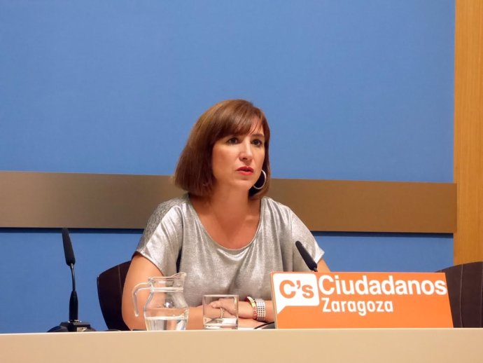 La portavoz de C's Sara Fernández