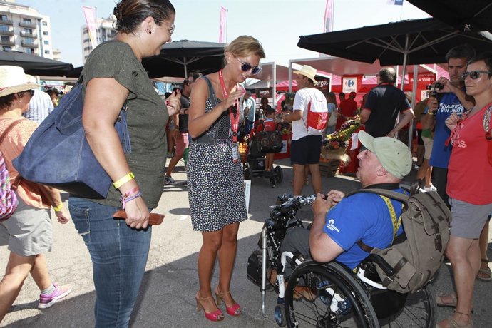 AMPARO MARCO EN LA VUELTA CICLISTA