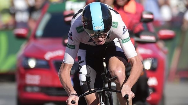 El ciclista Chris Froome (Team Sky)