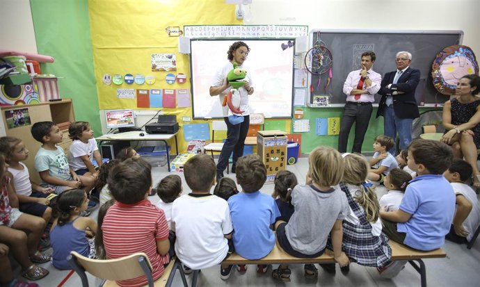 Imagen de la campaña dirigida a los escolares