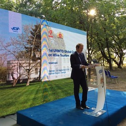VIVANCO, PONENTE EN LA 1A CONFERENCIA MUNDIAL SOBRE ENOTURISMO GEORGIA