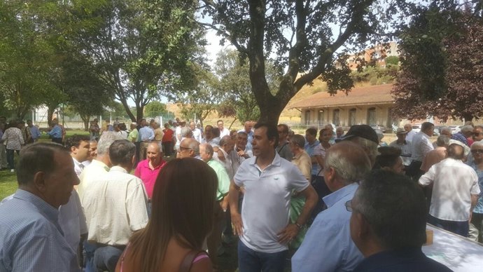 Martínez Maíllo en el acto del PP en Benavente (Zamora)