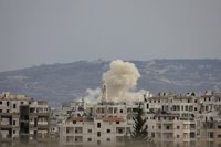 Al menos 25 muertos en un bombardeo sobre Idlib, Siria