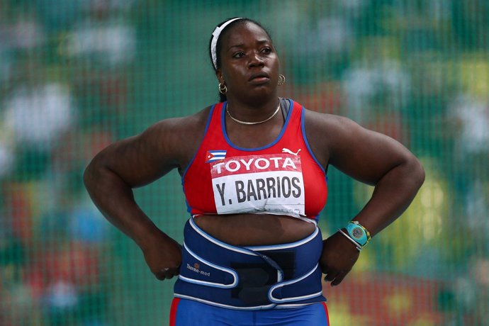 Atleta cubana Yarelis Barrios