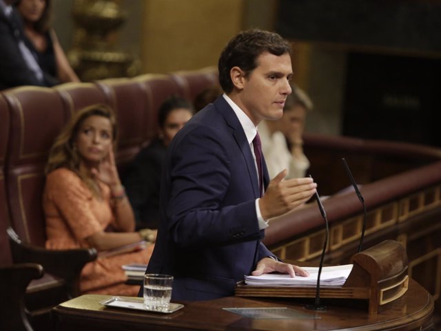 Albert Rivera, presidente de Ciudadanos